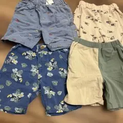 キッズ ハーフパンツ 4枚セット