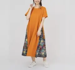 graniph グラニフ 美女と野獣コラボ ワンピース オレンジのサムネイル