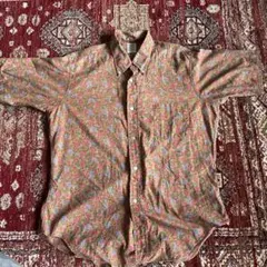 ARROW 花柄 ボタンダウン 半袖シャツ Mサイズ