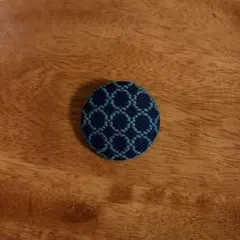 【いのちゃん様専用】こぎん刺し ブローチ No.649