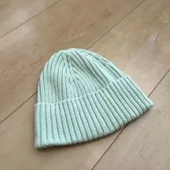 【新品】H&M コットンニットキャップ　3-7Y