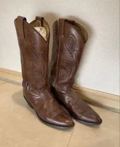 Tony Lama ブラウン ウエスタンブーツ