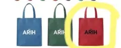 BTS ARIH BAG レッド 保冷トートバッグ