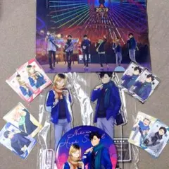 ハイキュー コスモワールド 特大 アクスタ 缶バッジ 黒尾鉄朗 狐爪研磨 音駒