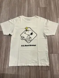 F.C.Real Bristol スヌーピー Tシャツ XL ホワイト - メルカリ