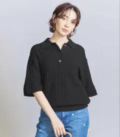 BEAUTY&YOUTH UNITED ARROWS ニットポロ