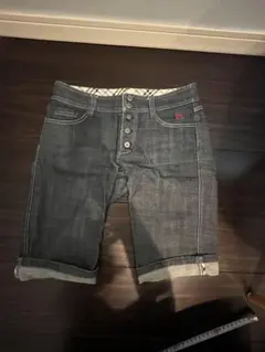 バーバリー　デニムハーフパンツ