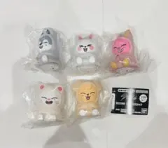 スキズ　SKZOOライトマスコット ガチャ　5体セット　リビ　ジニ パピ