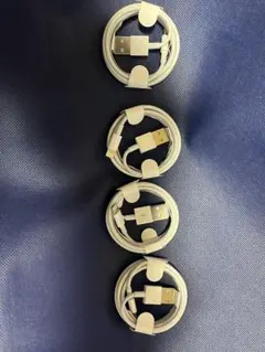 ホワイト Lightningケーブル 4本セット