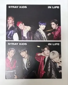 Stray Kids スキズ IN 生 アルバム ポストカード 2枚セット