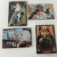 Death noteデスノート　ウエハース　4種　キラ　L ミサミサ　ニア　メロ