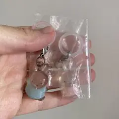 ミッフィー　チャーム　ストラップ　2個セット 水色　ピンク　ガチャガチャ