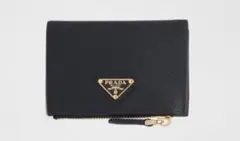極美品 箱付き プラダ コインケース 小銭入れ キーケース コンパクト ブラック 希少♪【国内発送☆PRADA】キーケース TESSUTO TRAVEL (PRADA