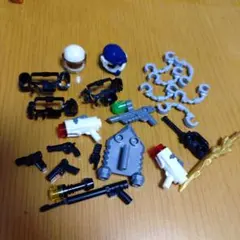 レゴ互換品　タクティカルベルト武器パーツセット