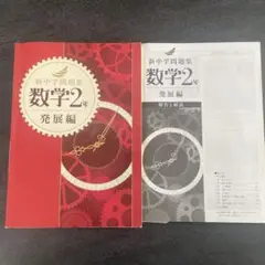 新中学問題集　数学２年　発展編　問題集と解答解説集セット