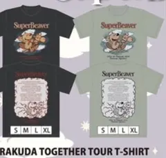 SUPER BEAVER Tシャツ　L size 画像右側セージグリーンのサムネイル