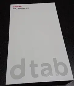 dtab Compact d-02H タブレット 中古 起動確認済