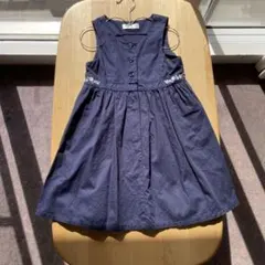 CHOPIN ネイビー ジャンバースカート