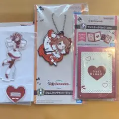 一番くじ　学園アイドルマスター　花海咲季 アクリルスタンドほか３点セット