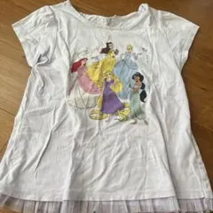 ディズニープリンセス Tシャツ チュール付き