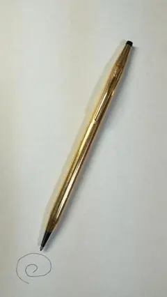 A.T CROSS クロス　ボールペン　本体　青インク　中古美品