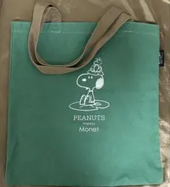 スヌーピー モネ展　トートバッグ　PEANUTS meets Monet