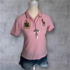 激レア POLO ラルフローレン 迷彩 ビックポニー ポロシャツ SWAG