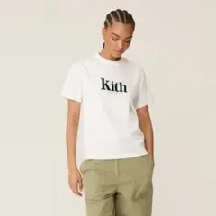 Kith ロゴ Tシャツ ホワイト