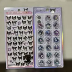 【正規品】ボンボンドロップシール　クロミ　キラコロシール　おはじき　2枚セット