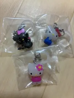 ハローキティ めじるしアクセサリー3個セット