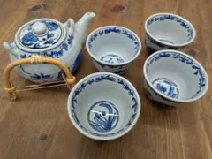 急須と湯呑4個セット