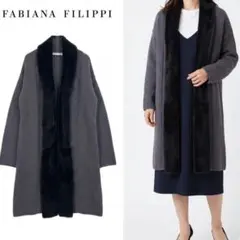 美品 ファビアナフィリッピ 近年モデル モニーレ カシミヤ シルク