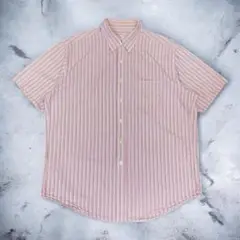 Brooks Brothers 半袖ボタンダウンシャツ シアサッカー ストライプ