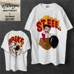 ポパイ 宿敵・ブルータス Tシャツ Mサイズ 白 USA製 POPEYE ポパイ 宿敵・ブルータス Tシャツ Mサイズ 白 USA製 POPEYE - メルカリ
