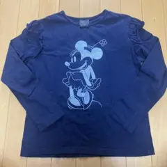 GU Disney ミニーマウス ロンT 140