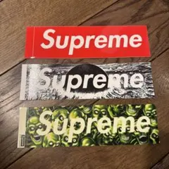2009 supreme ボックスロゴ・ステッカー″ダミアン・ハースト” - メルカリ
