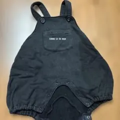 COMME CA DU MODE ロンパース ブラック