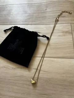 Swarovski ハート型クリスタルリバーシブルネックレス