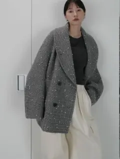 CLANE MINAMI TANAKA OVER TWEED COAT