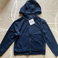 【未使用】ユニクロ　エアリズムUVカットフルジップパーカー　キッズ　130