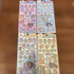 おぱんちゅうざき　んぽちゃむ　うるちゅるポップシール 4種セット