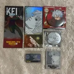サカモトデイズ展 スラー コレ缶 ターゲット缶バッジ チケット風カード
