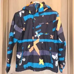 Quiksilver スノーボードウェア 上下セット⭐︎12/L キッズ　150 ポンタぺス（PONTAPES） クイックシルバー スノーボードウェア 上下