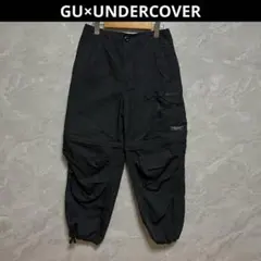 GU UNDERCOVER カーゴ パンツ S 黒 コラボ