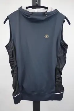 LANVIN SPORT ダークグレー フード付き ベスト❁0240