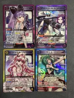 ユニアリ マクロス スタートデッキ プロモ 4枚 マクロス シェリル
