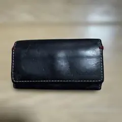 ポールスミス ブラックレザーキーケース