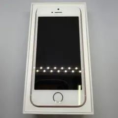 Apple iPhone SE ローズゴールド 本体　SIMロックなし