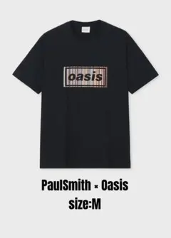 Paul Smith×oasis オアシス ポールスミス黒 Tシャツ XL 新品 - メルカリ