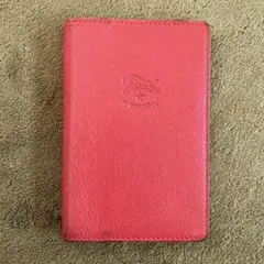 イルビゾンテ　手帳ケース　赤